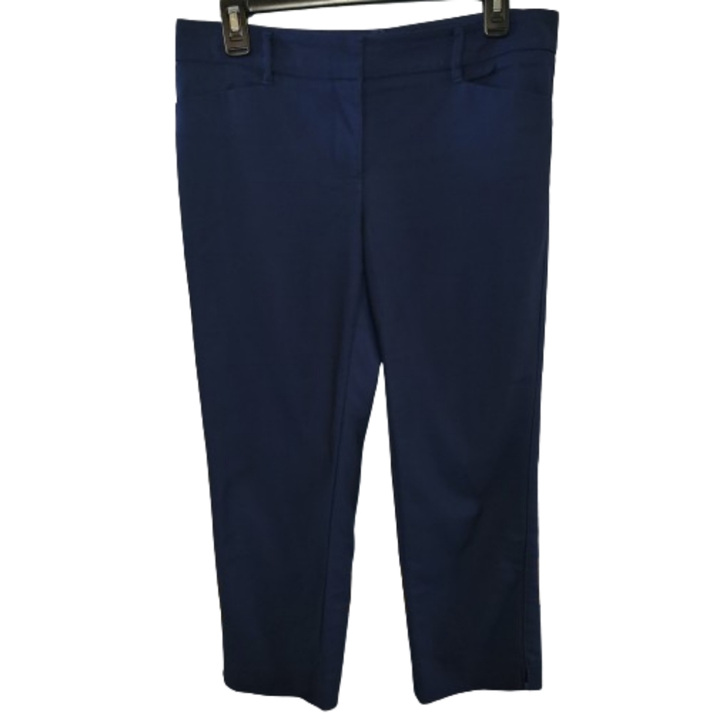 White House Black Market Perfect Form Straight Crop Trousers size 6